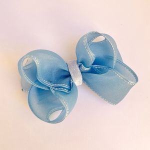 imagem do produto Laço organza azul 