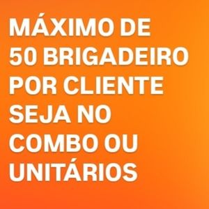 imagem do produto ATENÇÃO AO LIMITE DE BRIGADEIROS ➡️➡️➡️
