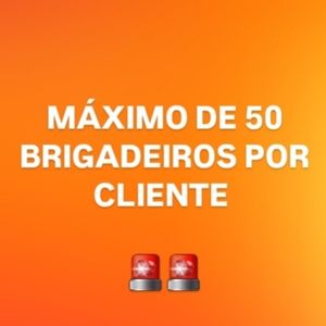 imagem do produto ATENÇÃO AO LIMITE DE BRIGADEIROS 