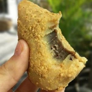 imagem do produto Coxinha De Brigadeiro De Paçoca Com Brigadeiro Tradicional Dentro