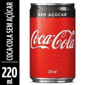 imagem do produto coca lata 220ml ZERO