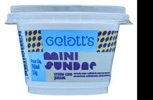 imagem do produto Mini Sundae Creme com Passas