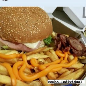 imagem do produto Bauru+ batata-frita 200 g c/ cheddsr e calabresa 