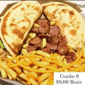 imagem do produto 2 pre- casa arabe + batata-frita 200g / calabresa