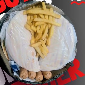 imagem do produto 2 X- havai arabe+ batata-frita 200g