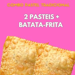 imagem do produto 2 pasteis mistao + batata-frita 200g c/cheddar