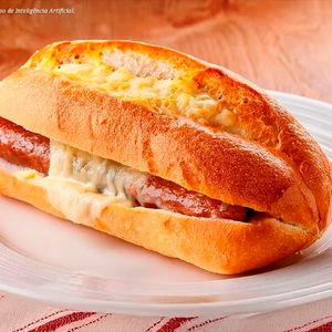 imagem do produto Pão com linguiça mineira