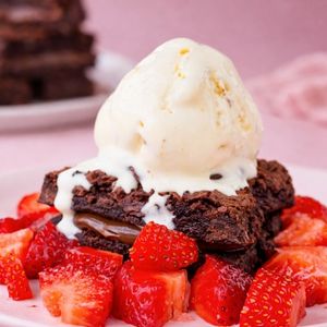 imagem do produto Brownie com Sorvete 