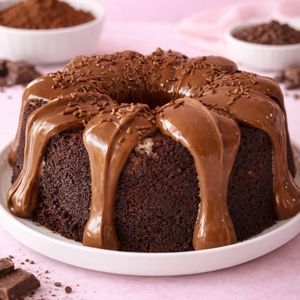 imagem do produto Bolo Caseiro de Chocolate Tamanho M 