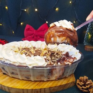 imagem do produto Travessa Pavê Ouro Branco 