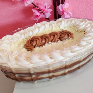 imagem do produto TRAVESSA G NINHO COM NUTELLA SERVE 10 PESSOAS 