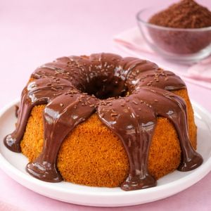 imagem do produto Bolo Cenoura com Brigadeiro Belga Tamanho M