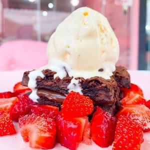 imagem do produto Brownie com Sorvete 