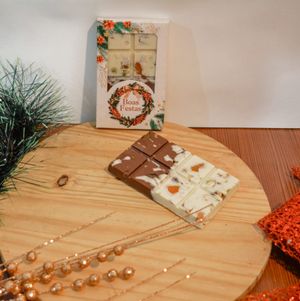 imagem do produto Caixa com barra de chocolate mesclado