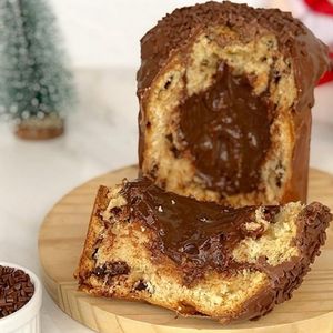 imagem do produto Chocotones trufados Linha tradicional( com recheio e cobertura)