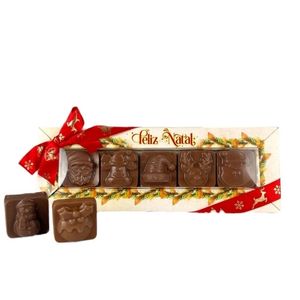 imagem do produto Caixa com 5 bombons choco natalinos