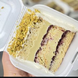 imagem do produto Big Fatia de pistache com frutas vermelhas 