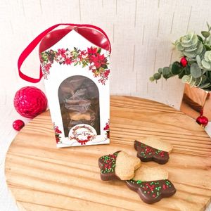 imagem do produto Caixa de biscoitos Estrelas do Natal
