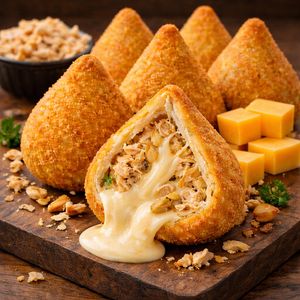 imagem do produto Coxinha de frango com queijo 60g