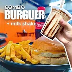 imagem do produto Combo burguer+ milk shake 