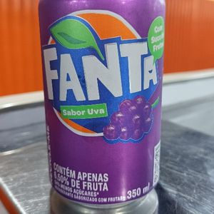 imagem do produto Fanta uva lata 350ml