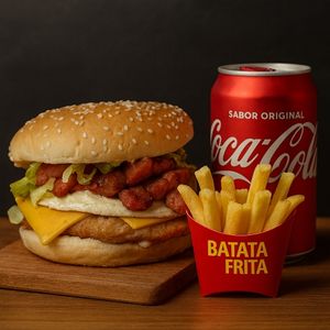 imagem do produto Trio X Tudo (coca lata)