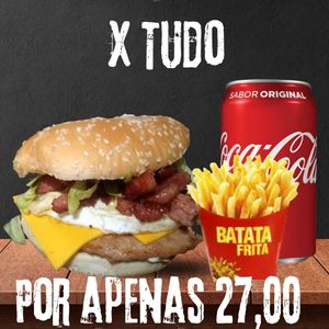 imagem do produto Trio X Tudo ( coca lata)