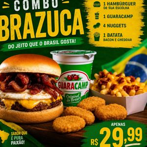 imagem do produto COMBO BRAZUCA( GUARACAMP)
