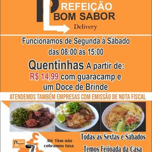 PL REFEIÇÃO BOM SABOR