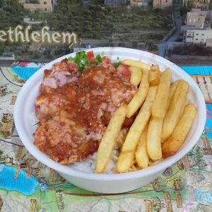 imagem do produto Frango à parmegiana com🍟