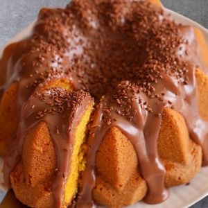 imagem do produto Bolo de cenoura com brigadeiro 