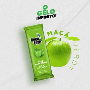 imagem do produto Gelo Côco leve Sabor maçã verde 200 ml