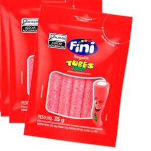 imagem do produto FINI TUBES AZEDINHOS COM AÇÚCAR 35g