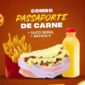 imagem do produto Combo passaporte carne +Batata+Suco