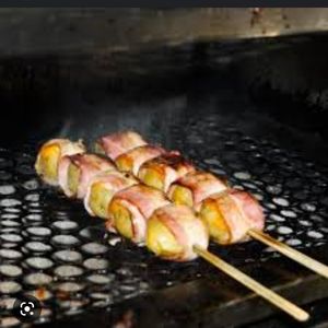 imagem do produto Espetinho de batata cheddar e bacon