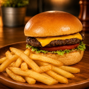 imagem do produto Dk carne e cheddar + fritas 