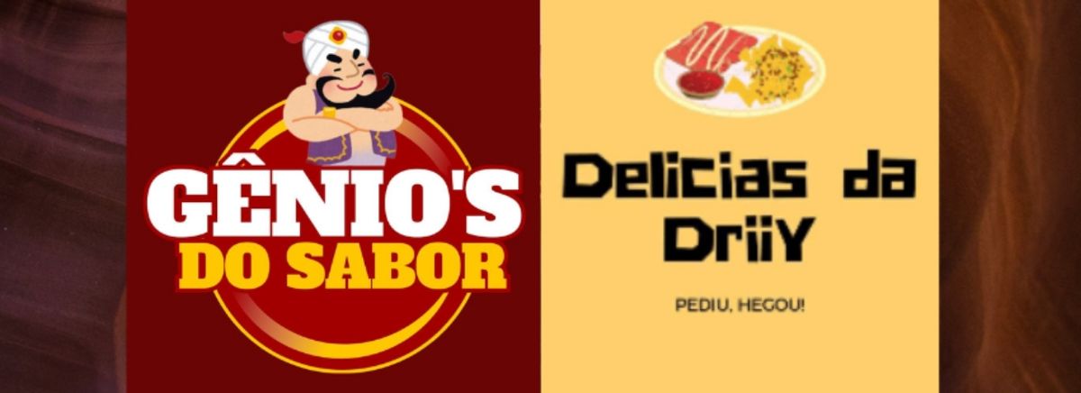 GÊNIO'S DO SABOR/DELICIAS DA DRIY logo