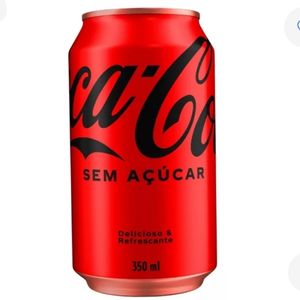 imagem do produto Refri coca cola zero 350 ml lata