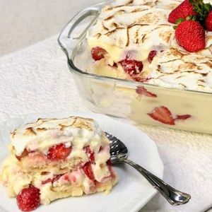 imagem do produto Pavê de Ninho com morango