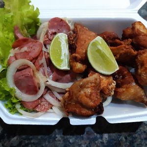 imagem do produto Frango/ calabresa c/ cebola 