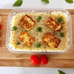 imagem do produto ESCONDIDINHO DE BATATA DOCE COM PEDACINHOS DE QUEIJO COALHO GRELHADO - ESCOLHA O SABOR!