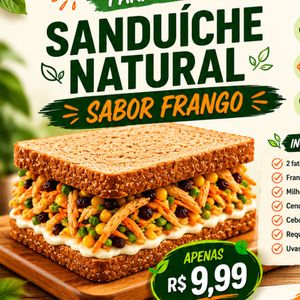 imagem do produto SANDUICHE NATURAL DE FRANGO