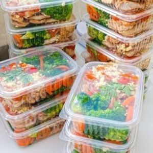 imagem do produto 🍗 Kit Mensal – 20 Marmitas com Frango Porções entre 300g e 350g cada Nutrição e praticidade para 1 mês completo de alimentação saudável!