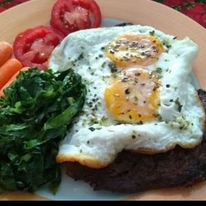 imagem do produto Marmita Low Carb - com Ovo frito - Escolha o seu!