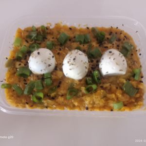 imagem do produto MARMITA FIT 150G FRANGO CREMOSO 150G MACARRÃO INTEGRAL + 3 OVO DE CODORNA