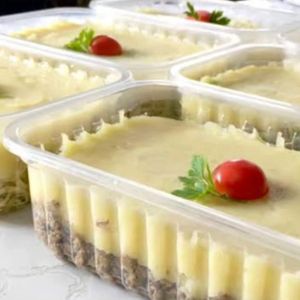 imagem do produto Escondidinho de batata doce com patinho moido 300g Uma combinação saborosa e nutritiva para sua refeição leve e saudável!