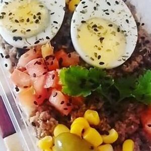 imagem do produto MARMITA FIT À PORTUGUESA COM BACALHAU