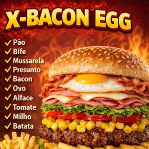 imagem do produto X bacon egg