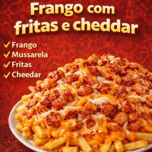 imagem do produto Frango com fritas e cheddar 