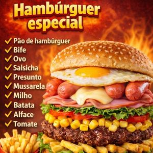 imagem do produto Hambúrguer especial 